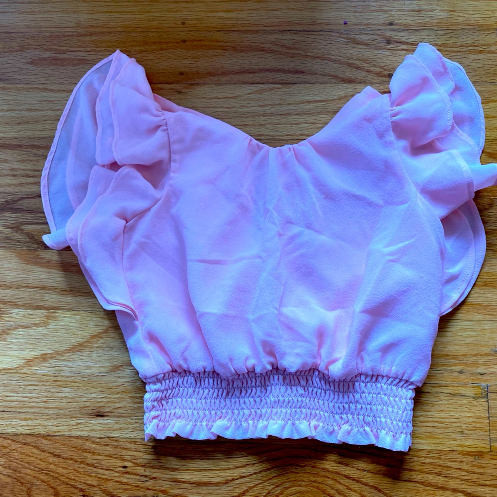 Janie & Jack pink blouse (size 3)